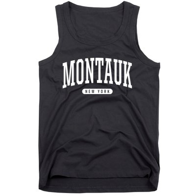 Montauk New York Souvenirs College Style Montauk New York Souvenir Tank Top