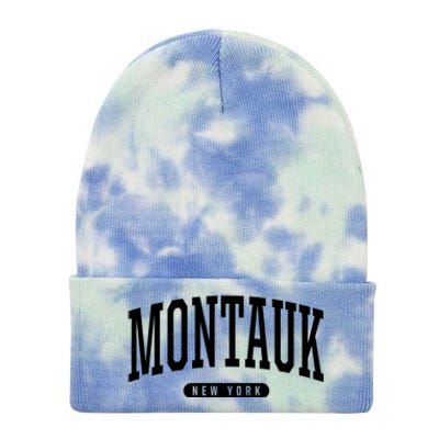 Montauk New York Souvenirs College Style Montauk New York Souvenir Tie Dye 12in Knit Beanie