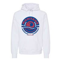 Montauk New York Premium Hoodie