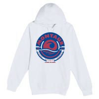 Montauk New York Premium Pullover Hoodie