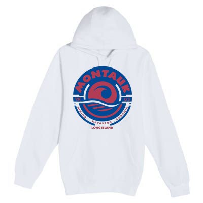 Montauk New York Premium Pullover Hoodie