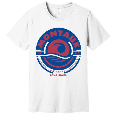 Montauk New York Premium T-Shirt