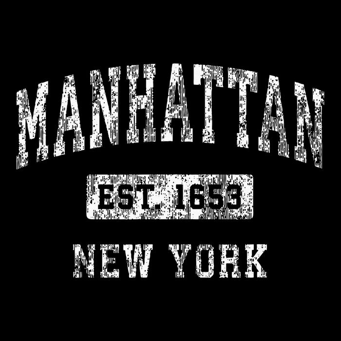Manhattan New York Ny Vintage Established Doggie Tank