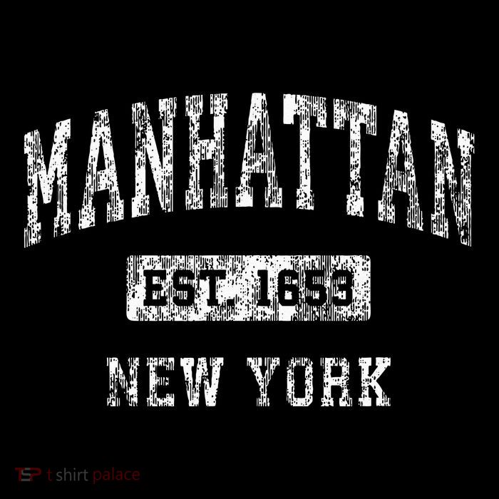 Manhattan New York Ny Vintage Established Flatbill Hat