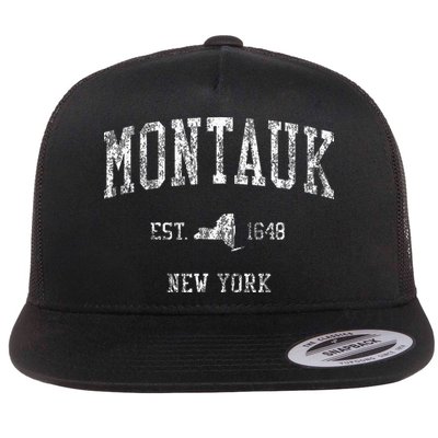 Montauk New York Ny Flatbill Hat