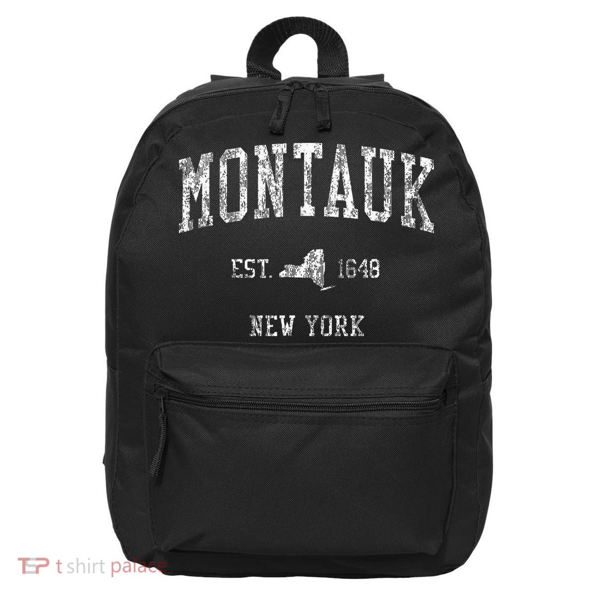 Montauk New York Ny 16 in Basic Backpack