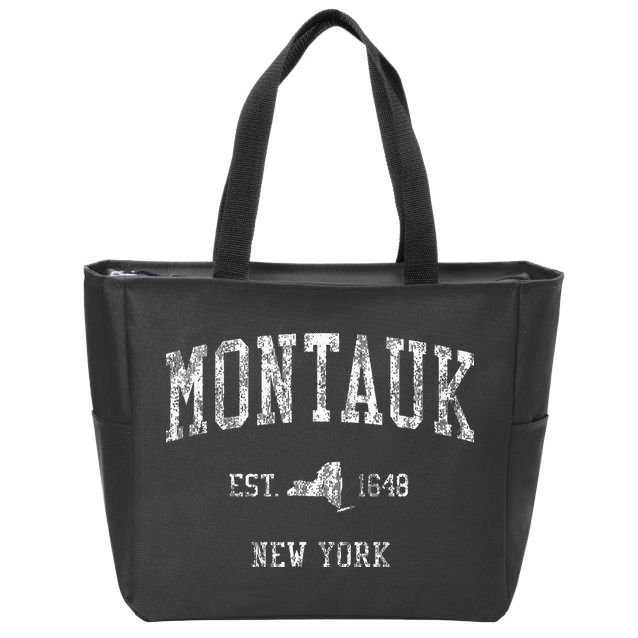 Montauk New York Ny Zip Tote Bag