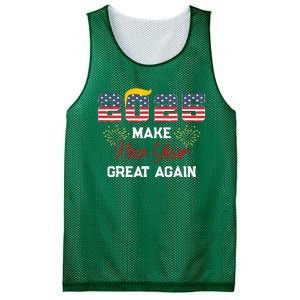 Make New Year Great Again Happy New Years Eve Day 2025 Mesh Reversible Basketball Jersey Tank