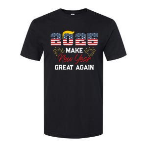 Make New Year Great Again Happy New Years Eve Day 2025 Softstyle CVC T-Shirt