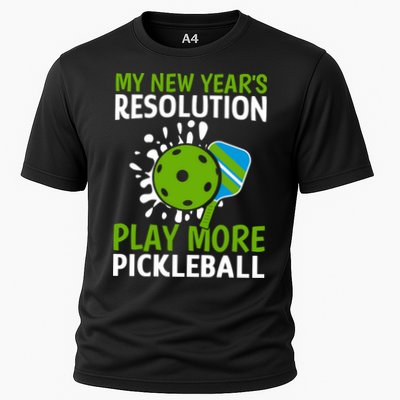 My New Year's Play More Pickleball Gift For Pickleball Lovers Performance Shirt