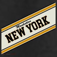 Manhattan New York Varsity Logo Trucker Hat