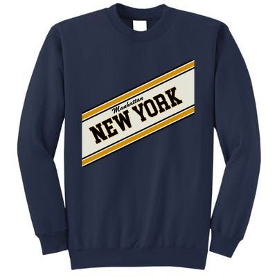 Manhattan New York Varsity Logo Sweatshirt