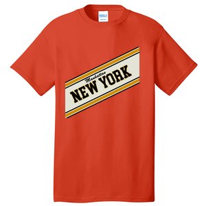 Manhattan New York Varsity Logo Tall T-Shirt