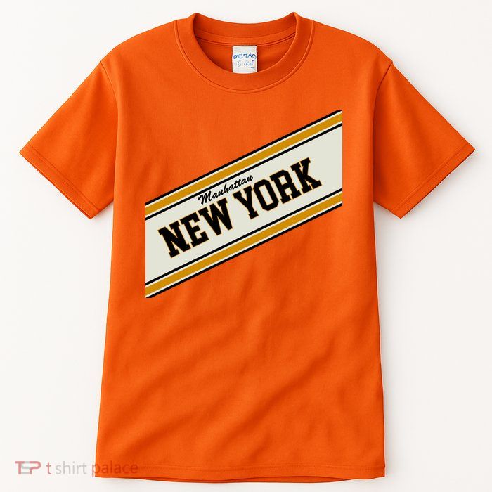 Manhattan New York Varsity Logo Tall T-Shirt
