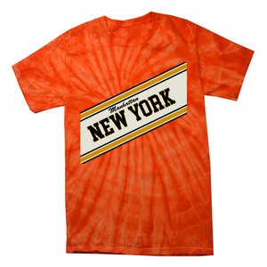 Manhattan New York Varsity Logo Tie-Dye T-Shirt