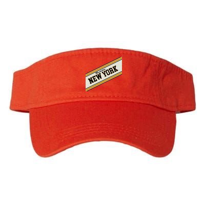 Manhattan New York Varsity Logo Visor