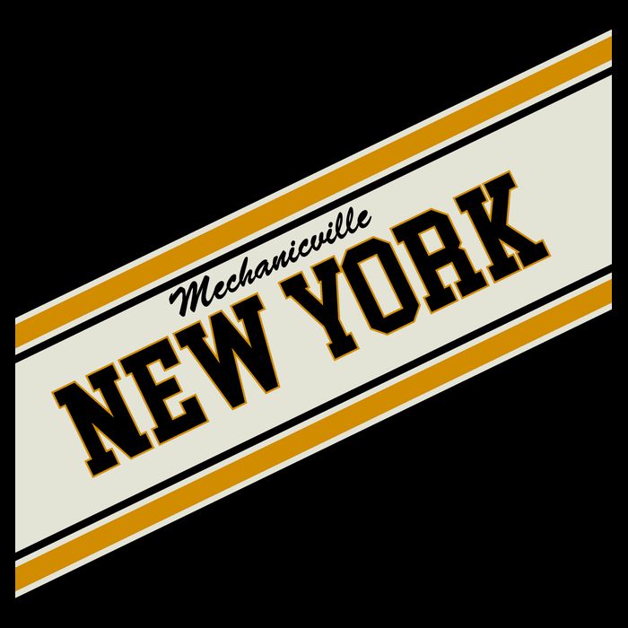 Mechanicville New York Varsity Logo Apron