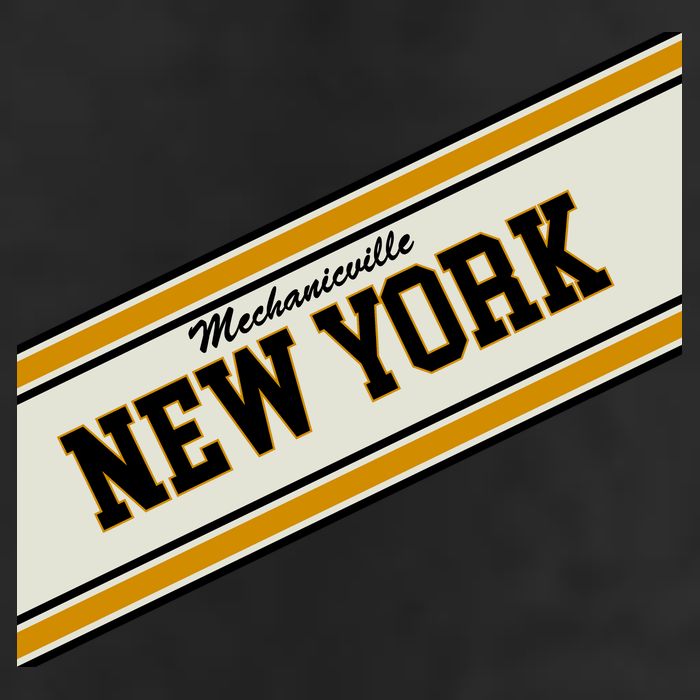Mechanicville New York Varsity Logo Adult Drive Performance Visor