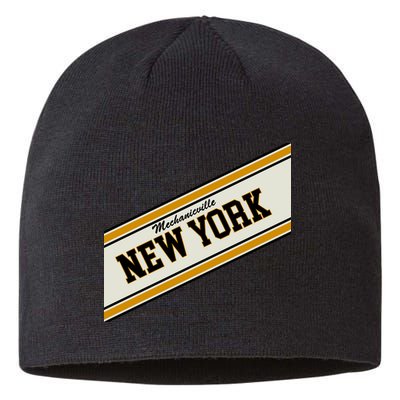 Mechanicville New York Varsity Logo Sustainable Beanie