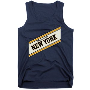 Mechanicville New York Varsity Logo Tank Top