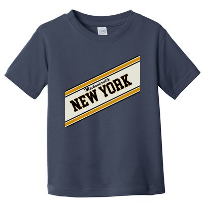 Mechanicville New York Varsity Logo Toddler T-Shirt