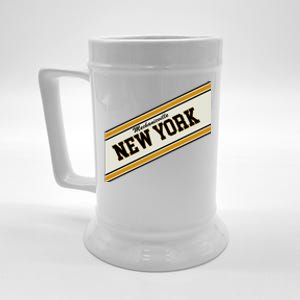 Mechanicville New York Varsity Logo Beer Stein