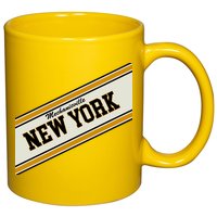 Mechanicville New York Varsity Logo 11oz C Handle Ceramic Mug