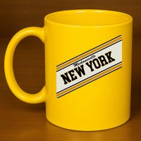 Mechanicville New York Varsity Logo 11oz C Handle Ceramic Mug