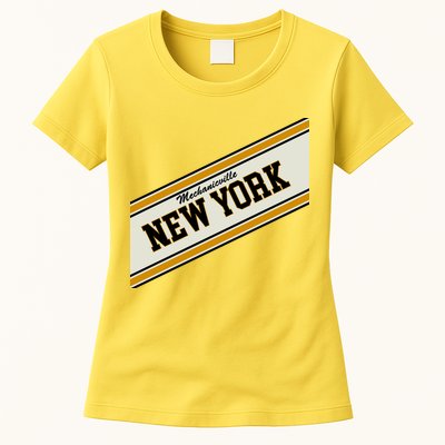 Mechanicville New York Varsity Logo Womens T-Shirt