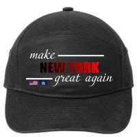 Make New York Great Again 7-Panel Snapback Hat