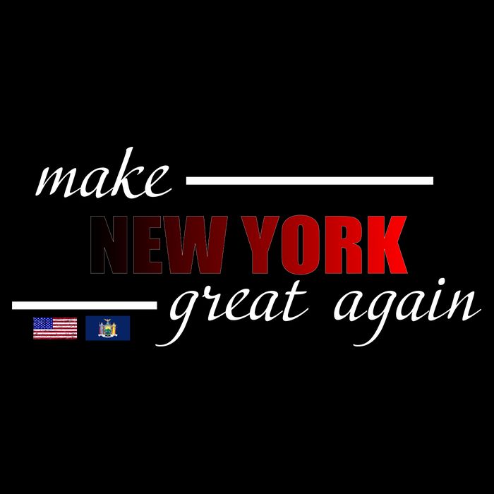 Make New York Great Again Zip Tote Bag