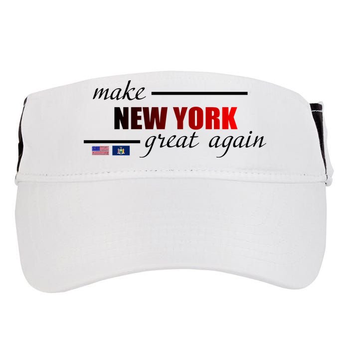 Make New York Great Again Adult Drive Performance Visor