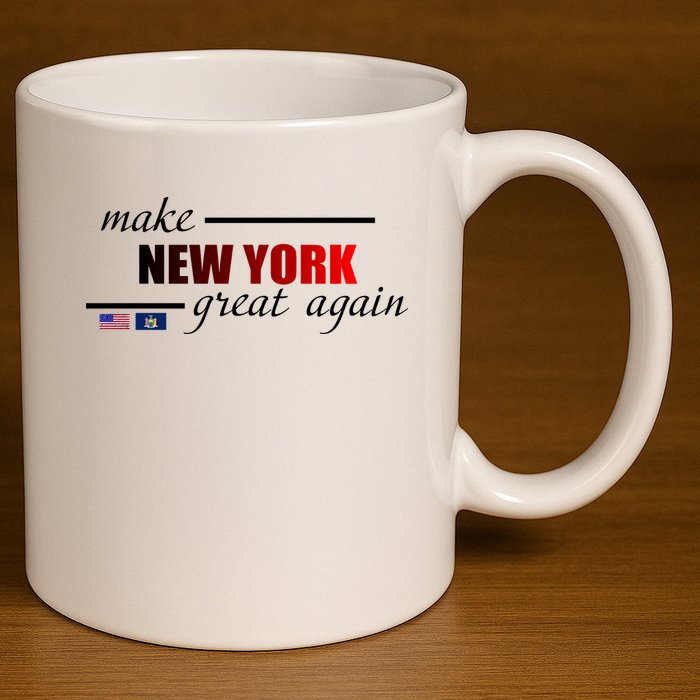 Make New York Great Again 11oz C Handle Ceramic Mug
