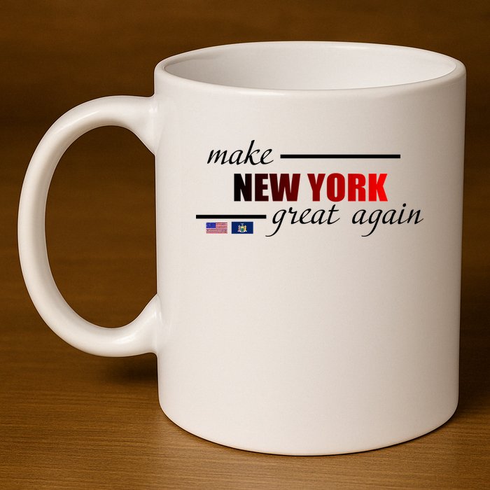 Make New York Great Again 11oz C Handle Ceramic Mug