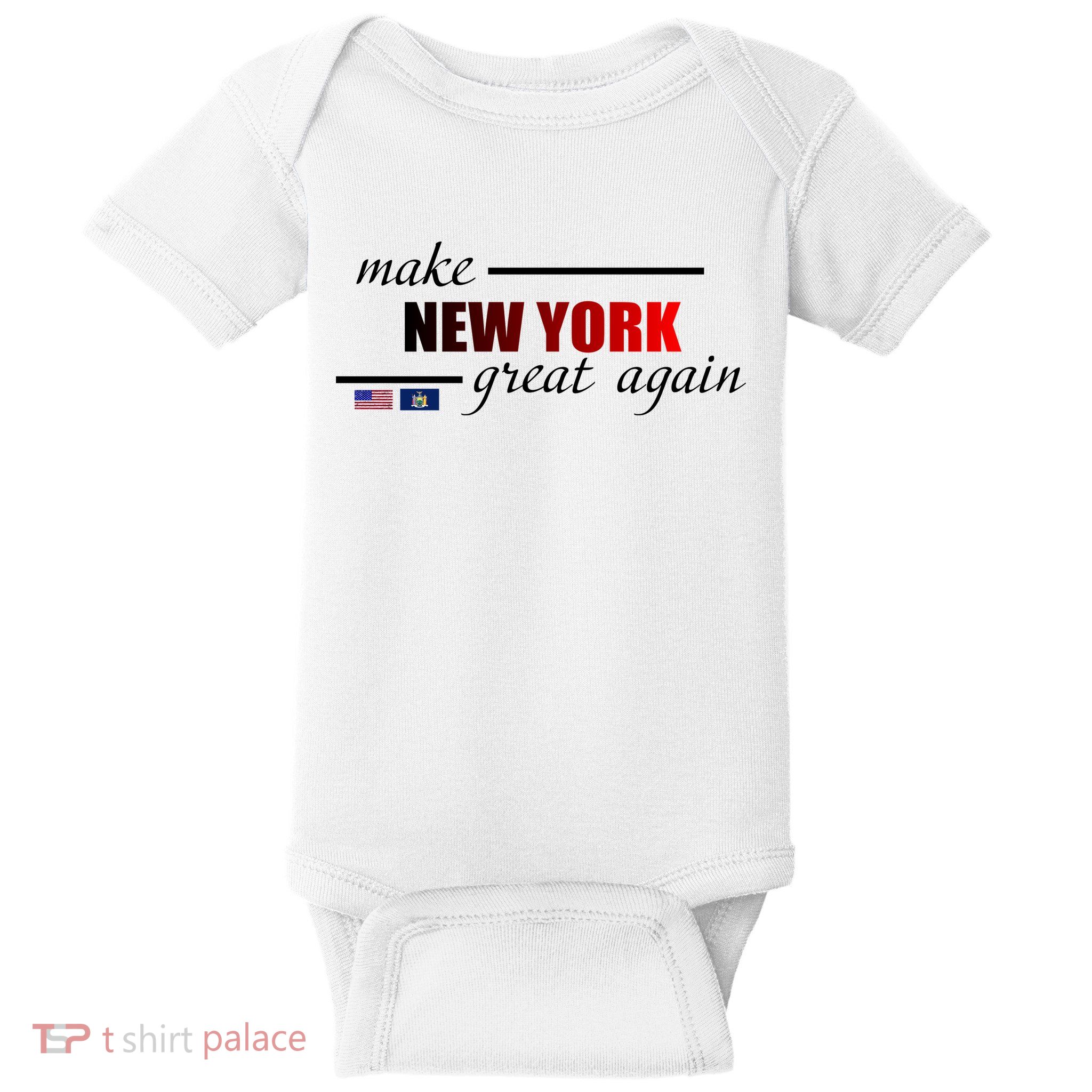 Make New York Great Again Baby Bodysuit