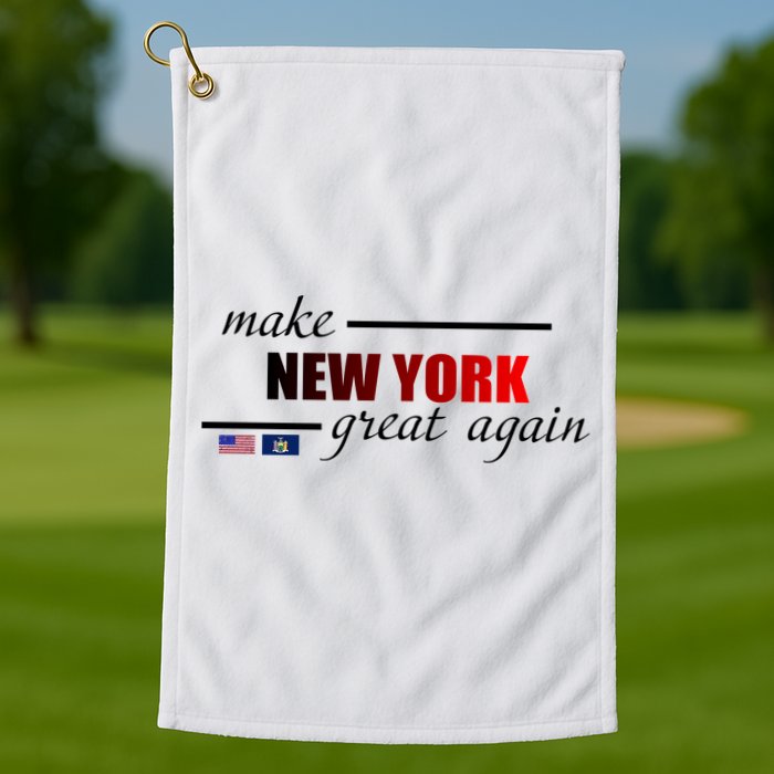 Make New York Great Again Golf Towel