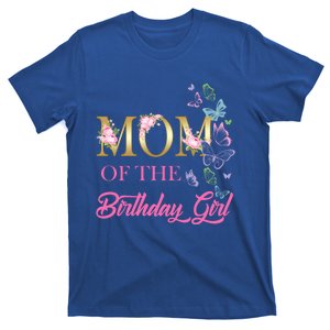 Mom One 1st First Birthday Matching Family Butterfly Floral Gift T-Shirt