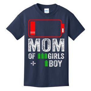 Mom Of 1 3 Gift From Mothers Day Birthday Women Kids T-Shirt