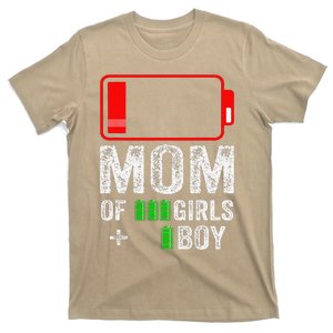 Mom Of 1 3 Gift From Mothers Day Birthday Women T-Shirt