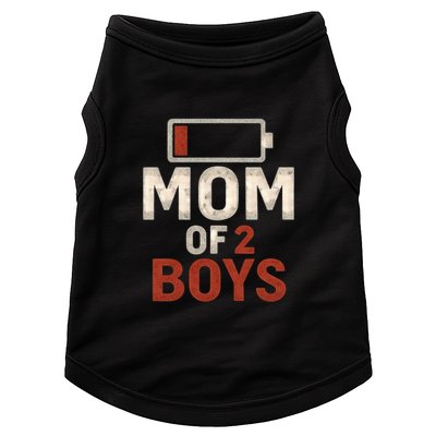 Mom of 2 Boys Doggie Tank