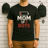Mom of 2 Boys T-Shirt