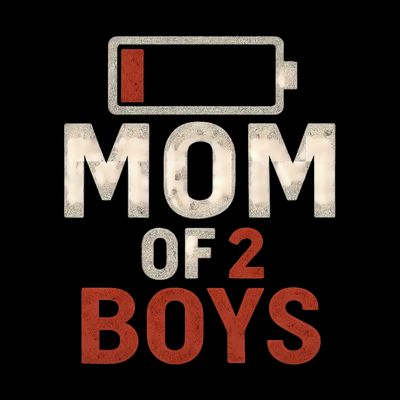 Mom of 2 Boys T-Shirt