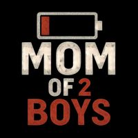 Mom of 2 Boys T-Shirt
