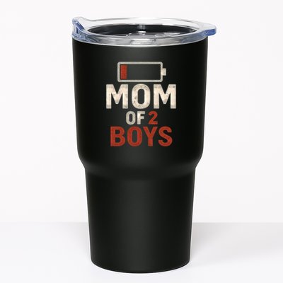 Mom of 2 Boys Tumbler
