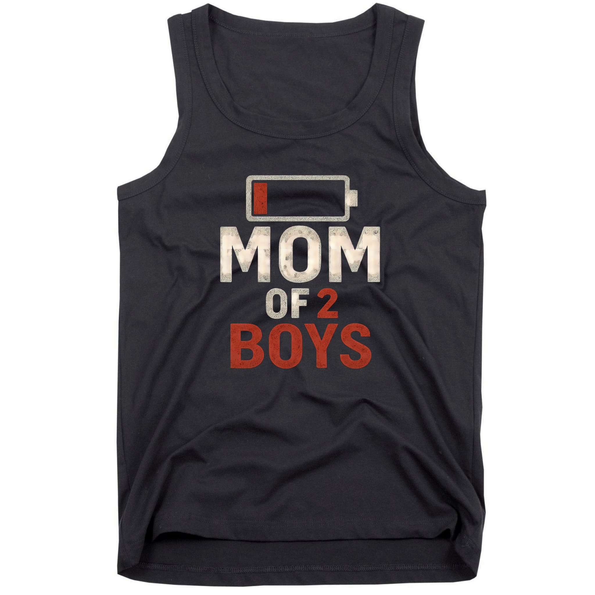 Mom of 2 Boys Tank Top