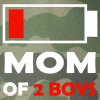 Mom Of 2 Funny Design Legacy Tie Dye Trucker Hat