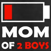 Mom Of 2 Funny Design 15oz Campfire Ceramic Mug