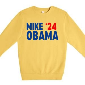 Mike Obama 2024 Premium Crewneck Sweatshirt