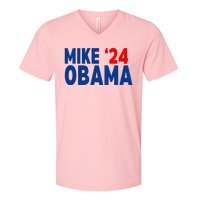 Mike Obama 2024 V-Neck T-Shirt