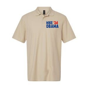 Mike Obama 2024 Softstyle Adult Sport Polo